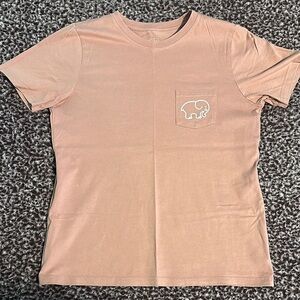 Ivory Ella Pink T-Shirt with Elephant Logo